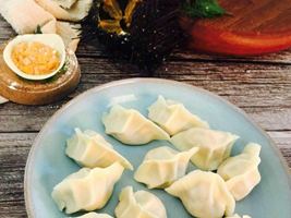 中华名小吃|哥老庄海胆水饺